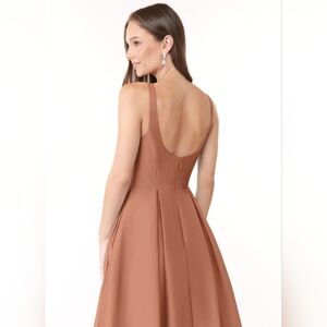 Azazie x Kendall + Kylie satin formal gown